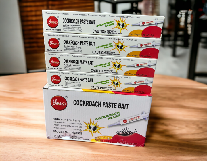 เจลกำจัดแมลงสาบ COCKROACH PASTE BAIT กำจัดมดและแมลงสาบ ภายในบ้าน ขนาด10 ...