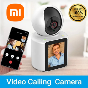 LazMall SALE Chính Hãng Xiaomi Camera WiFi Giám Sát Có Màn Hình Video Call 2IN1 Xiaomi C30 Nghe Gọi Video Trực Tiếp Siêu Nét Màn Hình Lớn IPS 28 Inch Siêu Nét Góc Rộng Đàm Thoại Video 2 Chiều Phát Hiện Chuyển Động Công Nghệ Al Theo Dõi Tự Động