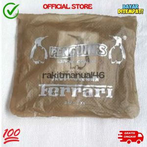Jas Hujan Penguin Original Ferrari Karet Pvc Jaket Celana Penguins Ferari Pria & Wanita Penguin Murah Penguins