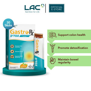 [LAC GASTRORX] Dtox - Bowel Movement Support (15g x 30 jelly sticks)