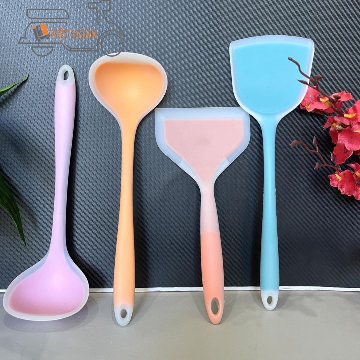 VÁ , SẠN, XẺNG SILICON chịu nhiệt nóng trực tiếp tốt. Dụng cụ làm bánh ...