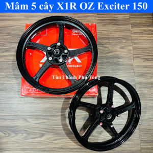Mâm 5 cây CNC X1R OZ Exciter 150 chính hãng( 2.15/3.0 - 17in )