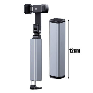 Portable Travel Phone Holder Desktop Adjustable Rotatable Cellphone Stands for Airplane Flight Train Foldable Seat Bracket