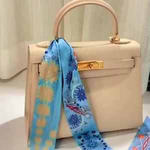 Korean light luxury graceful silk scarf for women twilly scarf for bags handle headband for women hair accessories for women accessories for women SP0452