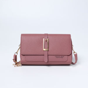 ZIARA ค์สไตล์ใหม่กระเป๋าโทรศัพท์มือถือรุ่นเกาหลีแฟชั่นมัลติฟังก์ชั่กระเป๋าสี่เหลี่ยมขนาดเล็กร้อยวินเทจไหล่เดีย