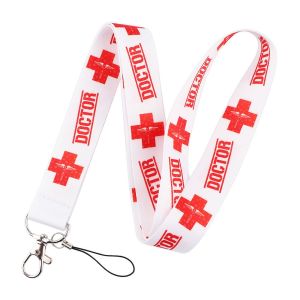 KLQXKR Pendants Jewelry Gifts Fashion ID Badge Holder Phone Charm Hospital Supplies Doctor Nurse Phone Rope Nurse Lanyard Neck Straps Doctors ID Card Hang Rope Mobile Phone Strap
