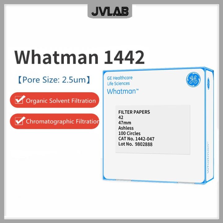 Filter Papers Whatman NO. 42 Ashless Quantitative Filter Paper 2.5um Thick 200um Cat NO. 1442