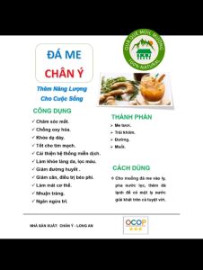 ĐÁ ME CHÂN Ý - LONG AN (Thêm năng lượng cho cuộc sống) hũ 500g