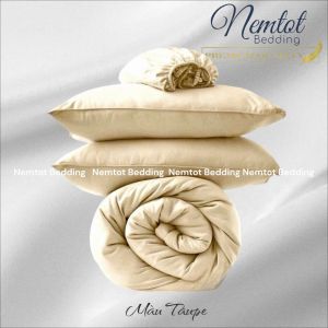 ❇️LỤA LYOCELL ICE COOL❇️ Bộ Chăn Ga Gối Lụa Lyocell Cool Mát Mịn Gồm Chăn Chần Bông _ Nemtot Bedding