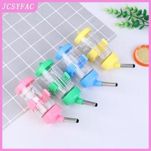 JCSYFAC Plastic Hamster Drinker Water Bottle Dispenser Feeder Hanging Fountain