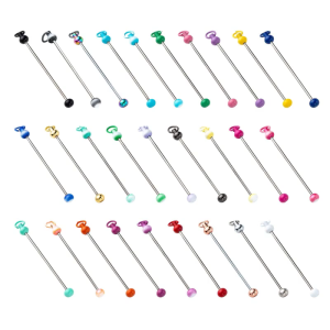 Durable Alloy Keychain Colorful Beaded Key Chain Stylish DIY Keyring Decoration Handcrafted Gift for Craft Lovers