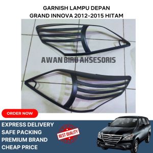 GARNISH DEPAN BELAKANG GRAND INNOVA 2012-2015 HITAM
