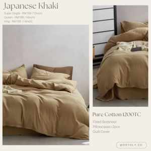 🇲🇾 𝗥𝗘𝗔𝗗𝗬 𝗦𝗧𝗢𝗖𝗞 𝟮𝟰𝗵𝗼𝘂𝗿𝘀🚚 JAPANESE SERIES 100% Cotton Bedsheet Quilt Cover Comforter Set