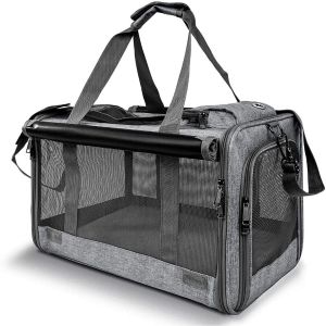 【Mi Pet Lover】Pet Carrier for Large Cats Soft-Sided Cat Carrier for Medium Big Cats and Puppy