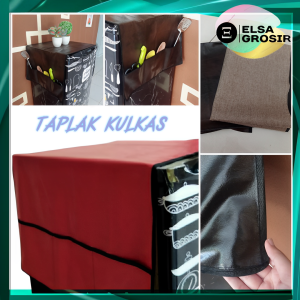 TAPLAK KULKAS TERBARU / TAPLAK KULKAS WATERPROOF / COVER KULKAS / TUTUP KULKAS
