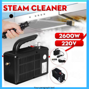 COD PINKBUNNY Alat Uap Pembersih Steam Cleaner High Temperature 2600W  STQX 03B / alat uap pembersi rumah kamar mandi lantai dinding kaca dapur / alat pembersi wc ruanag tamu terbaik anti virus murah autdoor lampu mobil menghilangkan bakteri panas