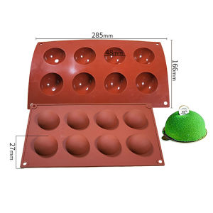 Fantic 1 PC Baking Tray Pastry Mold Silicone Mold Chocolate Ball Mold Silicone Mold Lollipop Cake Mold kitchen Baking Tools