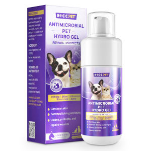 HICC PET Dog&Cat Wound Care Hydro Gel Heals Wounds Hot Spot Treatment for Dogs&Cats Soothes Inflammation Prevents Infection Treats Bites Scratches & Skin Ulcers Dog&Cat Wound Care Solution 100ML