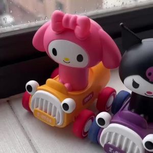 Clow M Toy   New Model Childrens Baby Press and Slide Toy Car   Cartoon Cute My Melody Toy Car   Parent-Child Interactive Toys for Boys and Girls   Birthday Gift   Holiday Gift