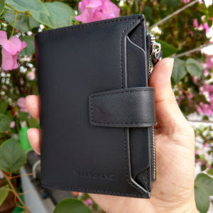 [HCM]Bóp nam da bò đựng tiền có nhiều ngăn  - B001A