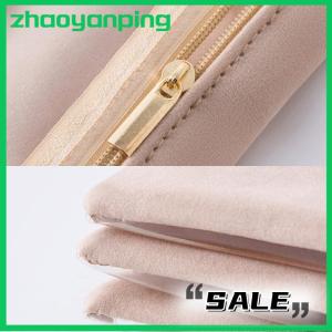 zhaoyanping กล่องเครื่องประดับกำมะหยี่แบบพกพาต่างหูสร้อยคอแหวนเครื่องประดับเล็กๆกระเป๋าซิปกระเป๋ากันน้ำกันฝุ่นสำหรับเดินทาง