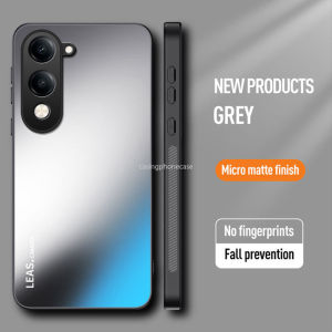 เคสสำหรับ VIVO Y04 Y 04 4G 2025สไตล์ใหม่ให้สัมผัสผิวเคลือบฝาหลังโทรศัพท์ป้องกันเลนส์ AG สำหรับ Vivo Y04 Y29S เคสกันกระแทกมือถือ4G