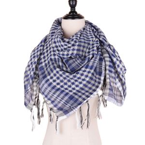 GURUNGMANI with Tassel Arab Shemagh Headscarf Costume Large Desert Scarf Bandana Keffiyeh for Men Women