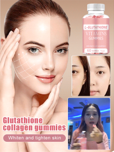 Collagen Lollipop Candy Softgel Dullness Supplementation Enhances skin toughness Vitamin B5 Glutathione Gummy