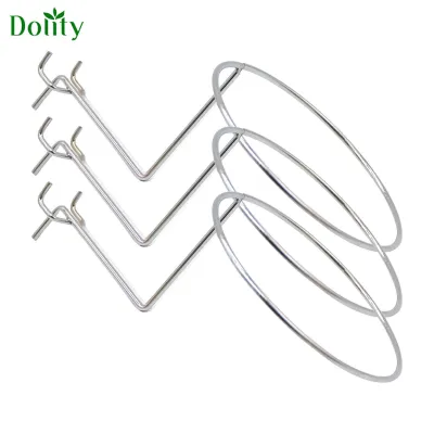 Dolity Pegboard trưng bày Mũ Móc treo tủ móc dán tường đa chức năng tiết kiệm không gian cho nhà để xe Trailer mạnh mẽ đường kính 13cm