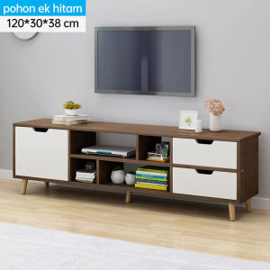DL Aesthetic Minimalis TV Minimalis Modern Lemari Living Furniture Meja TV kayu