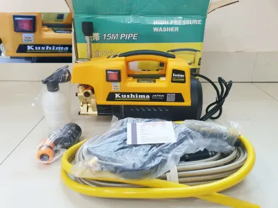 Máy rửa xe mini Kushima Cùng loại HD 3500W Lõi Đồng Cực KHỏe dùng gia đình giá giẻ