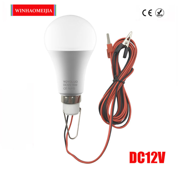 LED Bulb DC 12V LED Light Lamp 6W 9W 12W 15W 18W Spot Bulb