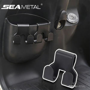 SEAMETAK Motorcycle Hanger Hooks Hidden Double Hook For Electric Vehicles Multi-functional Helmet Holder Hook Accessories