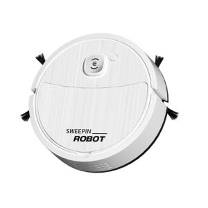 อุปกรณ์กวาดและหุ่นยนต์ถูพื้นอเนกประสงค์เนื้อสัมผัส ABS เครื่องทำความสะอาดพื้นเล็กสำหรับมืออาชีพไม่ว่าง