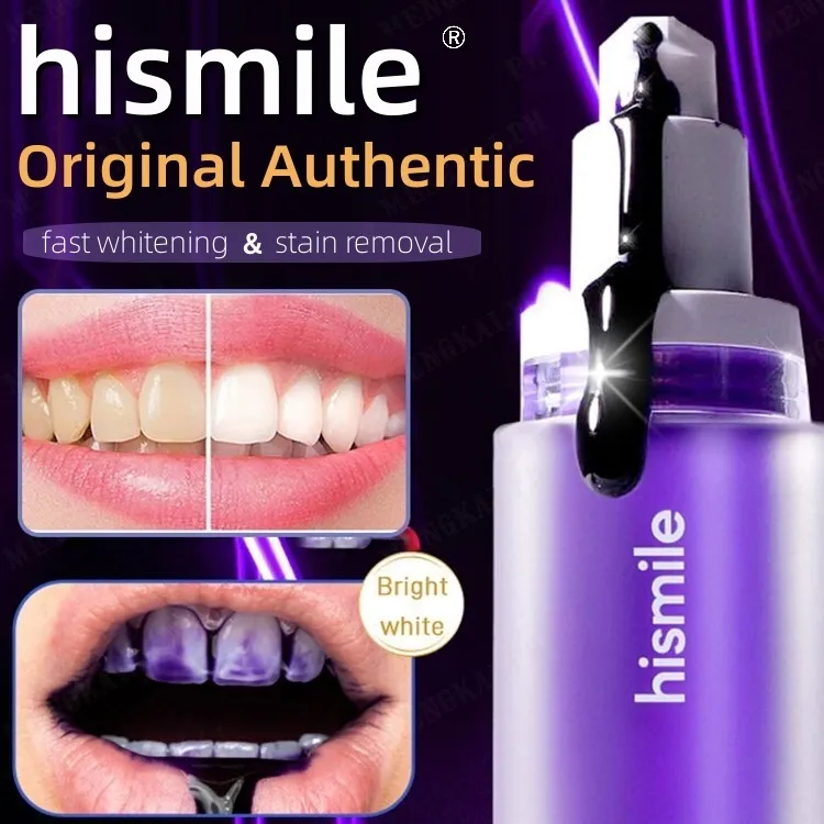 Hismile V34 Toothpaste Purple Color Corrector Teeth Effective Whitening  Teeth Mousse Oral Cleaning Whitening Toothpaste Product