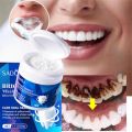 SADOER Teeth Whitening Powder Pemutih Gigi Pasta Gigi Alat Gigi Putih Gigi Bersih Kebersihan Mulut Sikat Menghilangkan Noda Pemutih Gigi Bubuk Mutiara Putih 50G. 
