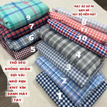 Top 5 vải may áo sơ mi cao cấp cho phái mạnh trung niên