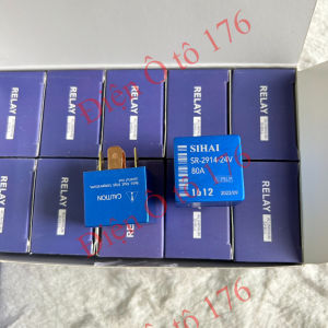 COMBO 10 rơ le 5 chân SIHAI 1612 vỏ nhôm. Điện 12v và 24v