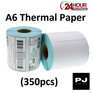 350pcs A6 Waybill Thermal Paper Shipping Label Consignment Sticker 100*150mm / 10*15cm