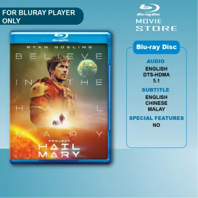Bluray Project Hail Mary 2026 (DTS 5.1) Sci-Fic Comedy Adventure
