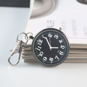 1PC Pocket Watches keychain Nurse Pocket Watch Schoolbag Pendant Holiday Small Gifts