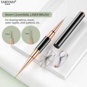 Cọ râu siêu mảnh kẻ vẽ nail lông xịn chuẩn