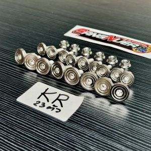 น็อตเฟรม น็อตชุดสี 23ตัว KR-150 หัวจี้ลายเลส