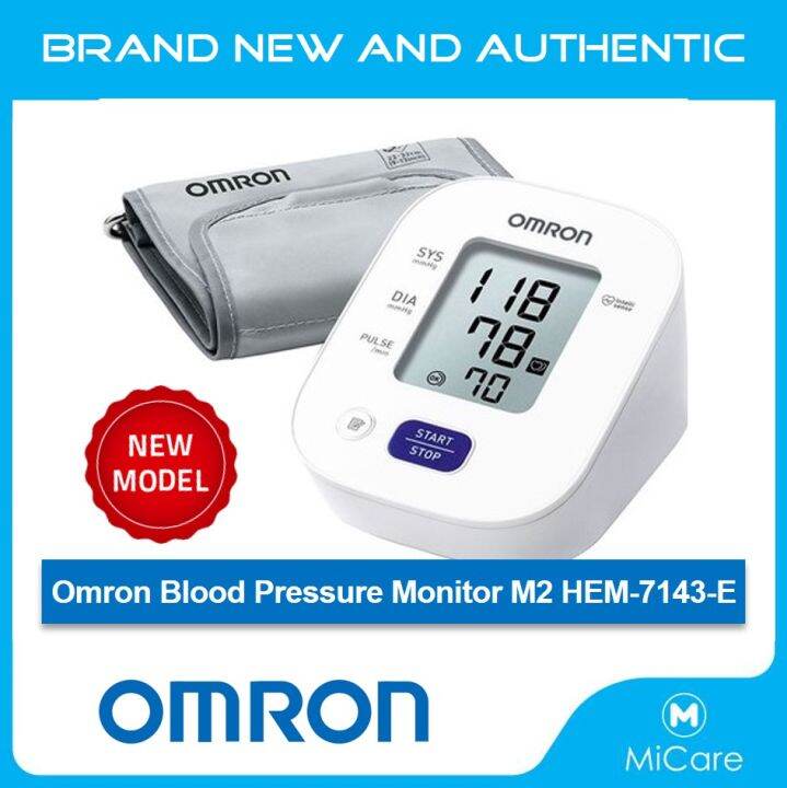 Free Same Day Delivery Omron Blood Pressure Monitor M2 HEM 7143 E