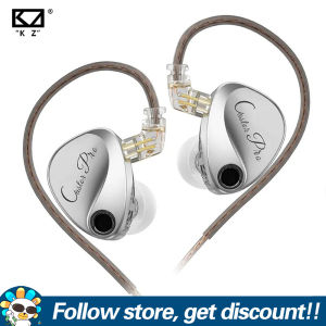 KZ Castor PRO In Ear Earphone 2DD Dynamic High-end Tunable Headsets Noise Cancelling Sport Gaming HIFI Sound IEM Bass Headphones 2Pin Detachable Cable Design Comfortable To Wear Earplugs For Smartphones MP3 MP4 Players Tablet Laptops Computers
