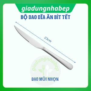 Bộ Dao Dĩa Ăn Bít Tết Inox Cao Cấp - Sang Trọng & Bền Bỉ