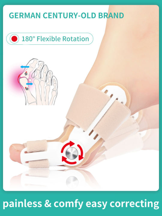 Big Bone Toe Bunion Splint Toe Straightener Corrector Hallux Valgus
