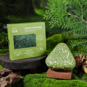 Hair Nourishing Shampoo Soap Siberian Leaf He Shou Wu AntiHair Control Clean