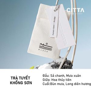 CITTA Túi Thơm Cao Cấp Hương Tự Nhiên - Để Tủ Quần Áo Treo Xe Ô Tô Nghệ Thuật