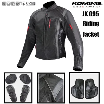 KOMINE Jacket KOMINE Riding Jacket KOMINE JK095 Breathable Motorcycle Jacket Men Ride High-performance Drop Resistance Clothing Jacket